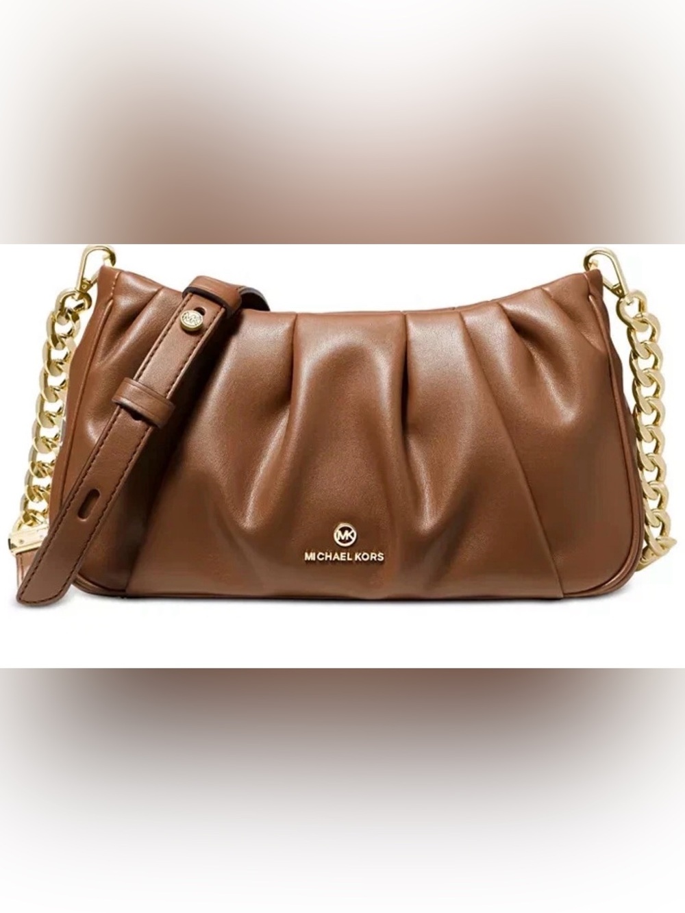 Michael Kors Brown Leather Women's Bag